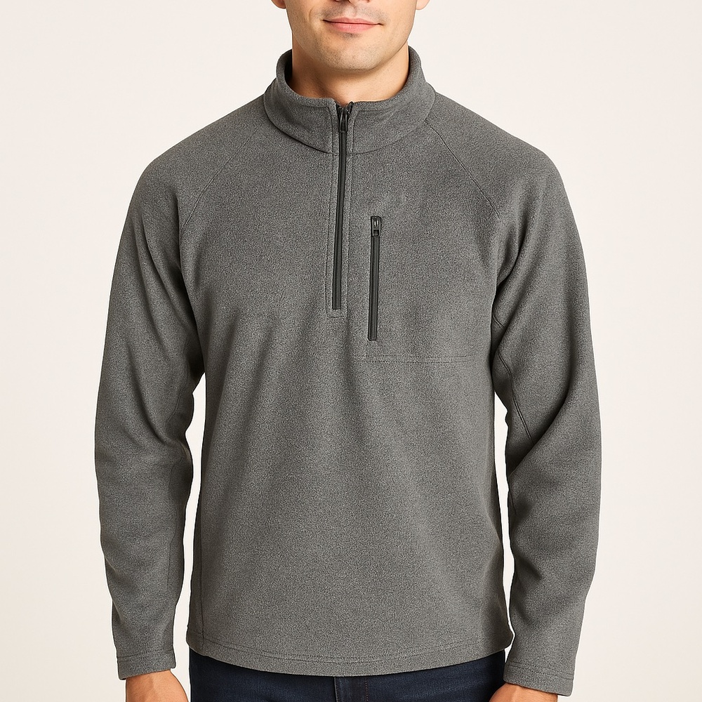 L.L. Bean Gray Traditional Fit Sweater